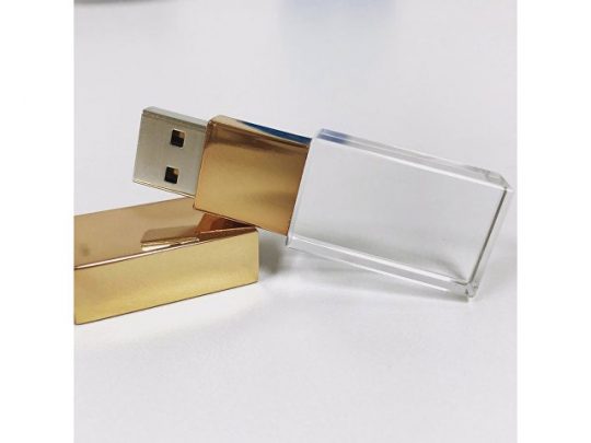 USB-флешка на 512 Mb, золото (512Mb), арт. 019302303