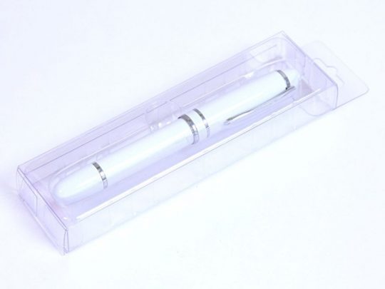USB-флешка на 8 Гб в виде ручки с мини чипом, белый (8Gb), арт. 019445503