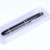 USB-флешка на 16 Гб в виде ручки с мини чипом, черный (16Gb), арт. 019446203
