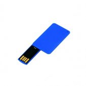 USB-флешка на 8 Гб в виде пластиковой карточки, синий (8Gb), арт. 019398103