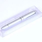 USB-флешка на 32 Гб в виде ручки с мини чипом, серебро (32Gb), арт. 019445203