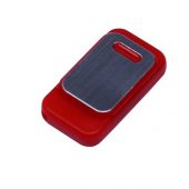 USB-флешка промо на 32 Гб прямоугольной формы, выдвижной механизм, красный (32Gb), арт. 019416203