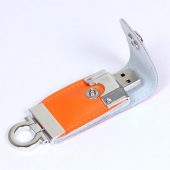 USB-флешка на 32 Гб в виде брелка, оранжевый (32Gb), арт. 019437003
