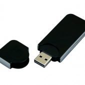 USB-флешка на 128 Гб в стиле I-phone, прямоугольнй формы, черный (128Gb), арт. 019390903