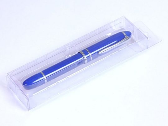 USB-флешка на 8 Гб в виде ручки с мини чипом, синий (8Gb), арт. 019443903