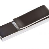 USB-флешка на 8 Гб в виде зажима для купюр, серебро (8Gb), арт. 019439403