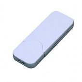 USB-флешка на 8 Гб в стиле I-phone, прямоугольнй формы, белый (8Gb), арт. 019389603
