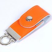 USB-флешка на 64 ГБ в виде брелка, оранжевый (64Gb), арт. 019436203