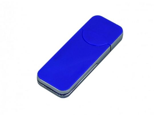 USB-флешка на 4 Гб в стиле I-phone, прямоугольнй формы, синий (4Gb), арт. 019390003