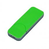 USB-флешка на 16 Гб в стиле I-phone, прямоугольнй формы, зеленый (16Gb), арт. 019388403