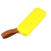 USB-флешка промо на 16 Гб прямоугольной формы, выдвижной механизм, желтый (16Gb), арт. 019412003