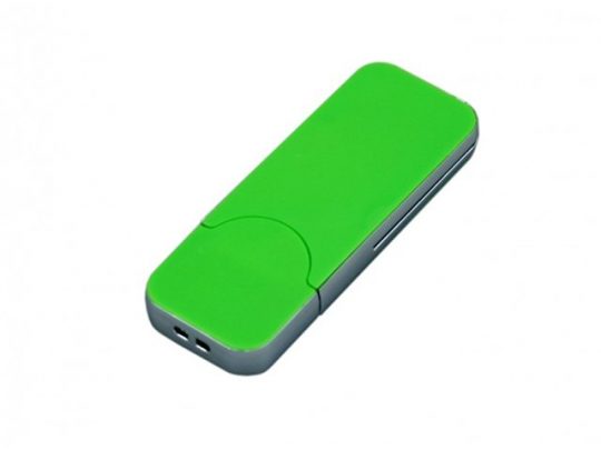USB-флешка на 64 Гб в стиле I-phone, прямоугольнй формы, зеленый (64Gb), арт. 019391203