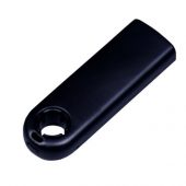 USB-флешка промо на 8 Гб прямоугольной формы, выдвижной механизм, черный (8Gb), арт. 019404603