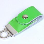 USB-флешка на 8 Гб в виде брелка, зеленый (8Gb), арт. 019438403
