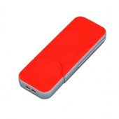 USB-флешка на 128 Гб в стиле I-phone, прямоугольнй формы, красный (128Gb), арт. 019390603