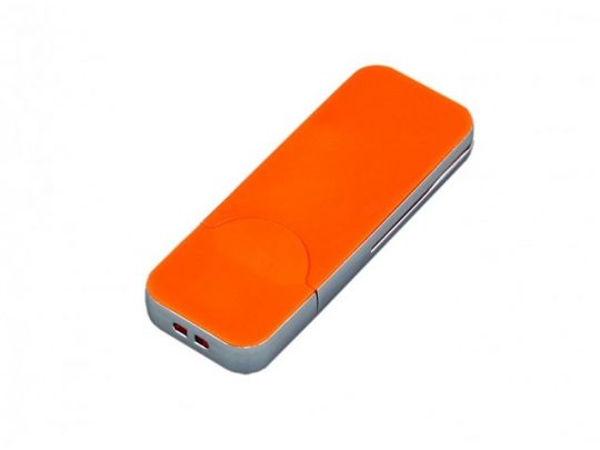 USB-флешка на 64 ГБ в стиле I-phone, прямоугольнй формы, оранжевый (64Gb), арт. 019387203