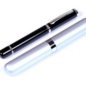 USB-флешка на 8 Гб в виде ручки с мини чипом, черный (8Gb), арт. 019440903