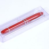 USB-флешка на 8 Гб в виде ручки с мини чипом, красный (8Gb), арт. 019443703