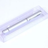 USB-флешка на 8 Гб в виде ручки с мини чипом, серебро (8Gb), арт. 019441003