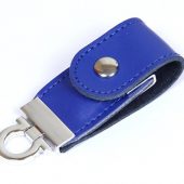 USB-флешка на 16 Гб в виде брелка, синий (16Gb), арт. 019437903