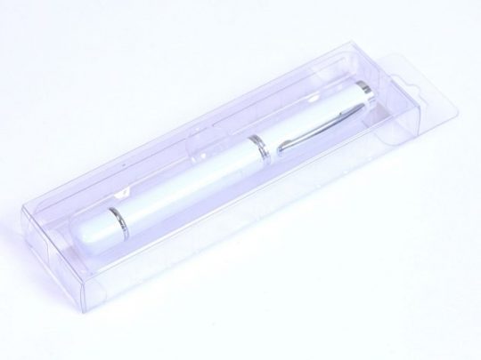 USB-флешка на 32 Гб в виде ручки с мини чипом, белый (32Gb), арт. 019442103