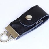 USB-флешка на 8 Гб в виде брелка, черный (8Gb), арт. 019438903