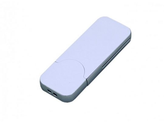 USB-флешка на 4 Гб в стиле I-phone, прямоугольнй формы, белый (4Gb), арт. 019390203