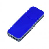 USB-флешка на 64 ГБ в стиле I-phone, прямоугольнй формы, синий (64Gb), арт. 019387303