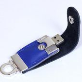 USB-флешка на 64 ГБ в виде брелка, синий (64Gb), арт. 019436303