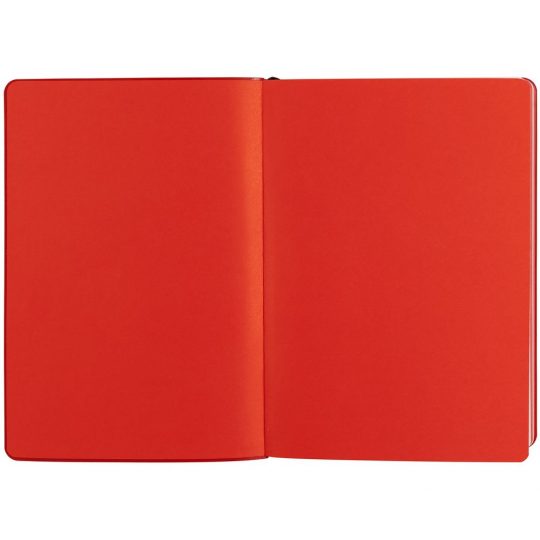 Ежедневник Slip, недатированный, черный с красным, с белой бумагой