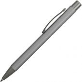 Ручка металлическая soft touch шариковая Tender с зеркальным слоем, серый, арт. 019573403