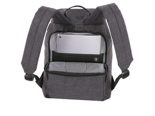 Рюкзак SWISSGEAR 13”, ткань Grey Heather/ полиэстер 600D PU , 29х13х40 см, 15 л, серый (15л), арт. 019559403