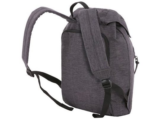 Рюкзак SWISSGEAR 13”, ткань Grey Heather/ полиэстер 600D PU , 29х13х40 см, 15 л, серый (15л), арт. 019559403