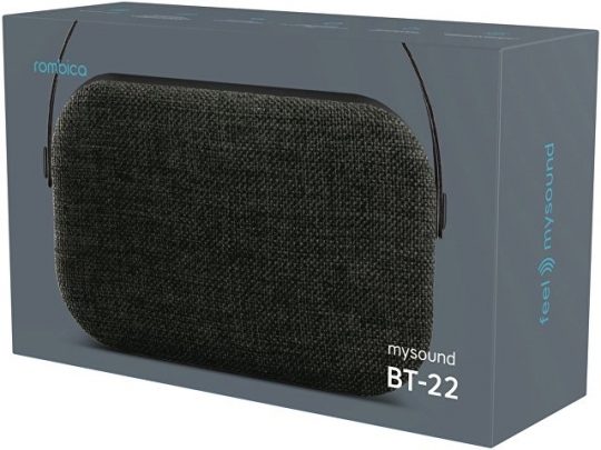 Портативная акустика Rombica mysound BT-22, черный/серый, арт. 019699803