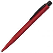 Ручка шариковая металлическая LUMOS M soft-touch, красный/черный, арт. 019703203