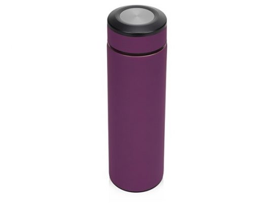 Термос Confident с покрытием soft-touch 420мл, фиолетовый, арт. 019719603