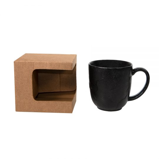 Коробка для кружки 13627, размер 12,3х10,0х10,8 см, микрогофрокартон, коричневый