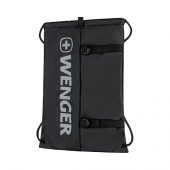 Рюкзак-мешок на завязках XC Fyrst WENGER, черный, полиэстер, 35x1x48 см, 12 л, арт. 019677703