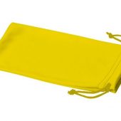 Чехол из микрофибры Clean для солнцезащитных очков, желтый, арт. 019686703