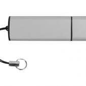Флеш-карта USB 2.0 16 Gb металлическая с колпачком Borgir, стальной (16Gb), арт. 019883503