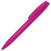 Шариковая ручка Coral Gum  с прорезиненным soft-touch корпусом и клипом., розовый, арт. 019755303