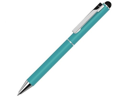 Металлическая шариковая ручка To straight SI touch, бирюзовый, арт. 019768203