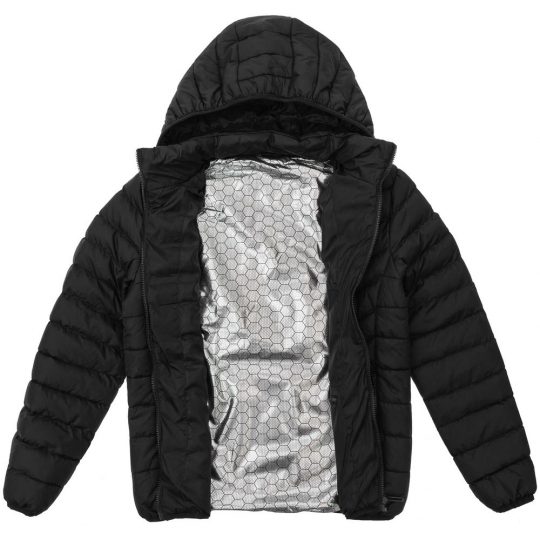 Куртка с подогревом Thermalli Chamonix черная, размер XXL