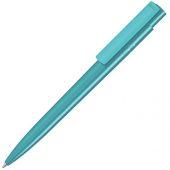 Шариковая ручка rPET pen pro из переработанного термопластика, бирюзовый, арт. 019757503