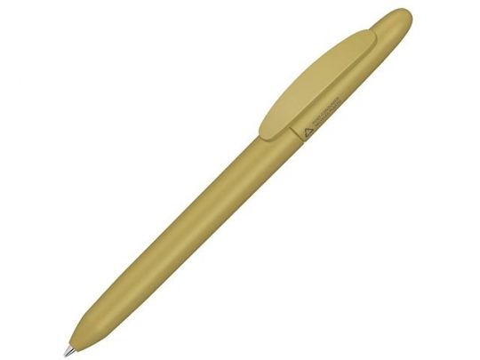 Шариковая ручка из вторично переработанного пластика Iconic Recy, бежевый, арт. 019754703