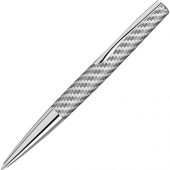 Ручка шариковая металлическая Elegance из карбонового волокна, серебристый, арт. 019917003