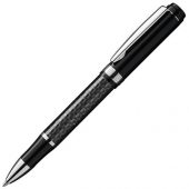 Металлическая шариковая ручка из карбонового волокна Carbon, черный, арт. 019767603