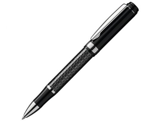 Металлическая шариковая ручка из карбонового волокна Carbon, черный, арт. 019767603