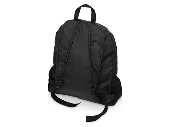 Рюкзак складной Reflector со светоотражающим карманом, черный/серебристый, арт. 019798603
