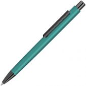 Металлическая шариковая ручка soft touch Ellipse gum, бирюзовый, арт. 019770803